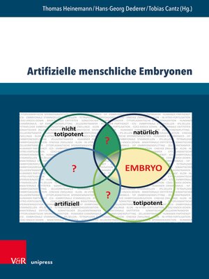 cover image of Artifizielle menschliche Embryonen